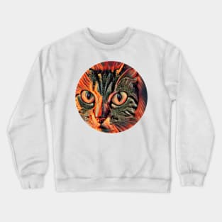 Four-Legged floppy cat Crewneck Sweatshirt